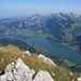 Wägitaler-See und -Berge