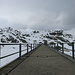 Über die Staumauer und Wiederaufstieg zum Pizzo Canariscio