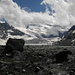 Auf dem Glacier de Corbassière mit Grand Combin