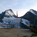 Dent Blanche und Grand Cornier von der Hütte aus