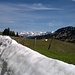 ...um so schöner die Sicht zum Karwendel in weis:-)