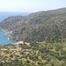 Oben am Hügel - freie Sicht auf die malerische Bucht von Lyssos.