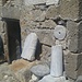 Hier wurde antiker Marmor in einer byzantinischen Kapelle verbaut. Man nimmt halt, was man hat...