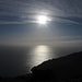 Bei guter Sicht würde man hier Korsika sehen. / Con bella visibilità qui si vedrebbe la Corsica.