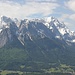 Zugspitze und Waxensteinkamm