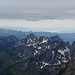 Der Blick zum westlichen Teil der nördlichen Alpsteinkette  