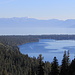 Soon after my start the fantastic views begin: Fallen Leave Lake and Lake Tahoe and on the horizon Mount Rose