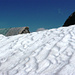 Alpe Nassa - Corte di cima lugt hinter den Schneemassen hervor