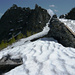 Alpe Nassa, Corte di cima - Der Schnee liegt tischhoch