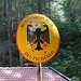 Das Schwangauer Gitter: Grenze Bayerns zu Tirol und zugleich Sattel zwischen Kitzberg und Schwarzenkopf. <br />Hier hat die Fürstenstraße von Hohenschwangau nach Unterpinswang ihren höchsten Punkt erreicht