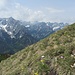 Impression am SO-Grat des Grasbergjoches; die höchsten Karwendelgipfel machen sich langsam frei