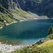 Il lago visto dal sentiero che sale all'Alpe del Laghetto