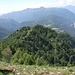 Pizzo di Corgella : vista sull'Alpe di Tiglio