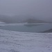 Der namenlose Gletschersee auf 2942m vom Vadret Vallorgia im Nebel.