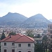 Blick vom Bahnhof Lugano auf unsere kleine Tessiner Frühlingstour.