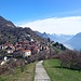 Das Dorf Brè, heute ein Stadtteil von Lugano.