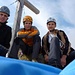 Ich, Stefan und Markus auf dem Gipfel. 