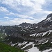 Der Blick von der Wagenlücke zur mittleren Alpsteinkette