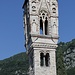 il bel campanile di Ossuccio, con le buffe faccine.....