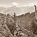 La cresta in prossimità della bocchetta quotata 2010 m.