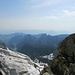 Am Girensattel angelangt der Blick in den östlichen Alpstein