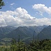 Blick von der "Kanzel" auf die Oberstdorfer Berge