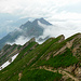 tatsächlich zeigt sich auch noch der Federispitz (1865m)