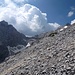 Blick zum Halltaler Rosskopf, einem der formschönsten Gipfel im Karwendel.