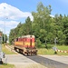 Cargo-Bedienfahrt (ČDC-Lok der Reihe 742)
