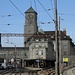 Bahnhof St.Gallen, im Vordergrund der Bahnsteig der Appenzeller Bahnen