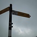 Das Schild vom HöchnideriSattel - die Höhenangabe scheint mir zu niedrig. In der LandesKarte (der Schweiz LK) sind 2130m angegeben