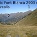 Gipfel Font Blanca, Ski-Station Arcalis