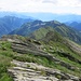 Blick über den langen Grat bis zur Alpe Salei
