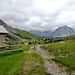 Casa da Cunfin - Blick gegen den Ofenpass über die Alpe Buffalora