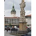 Brünn: Freiheitsplatz, hinten der Turm des Alten Rathauses