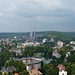 Ostrau: Blick vom Stadthausturm auf Minen, Abraumhalden oder Hüttenwerke im Norden ..