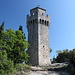San Marino - Der Montale, aka "La terza torre", also der dritte Turm, ist die südlichste und kleinste der drei Festungsanlagen am Kamm des Monte Titano.