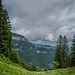 Zwischen Alp Klein-Hütten und Bogartenlücke