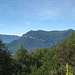 im Süden gegenüber: Crocione, Monte di Tremezzo und Monte Calbiga - einige der morgigen Gipfelziele