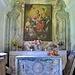 La tela nella cappella di san Grato è di scuola Orgiazziana.