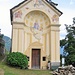 La chiesa, sei-settecentesca, della Visitazione a Rainero.Gli affreschi sono del Dedominici diRossa.