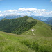 Abstieg vom M. Galbiga zur Alpe di Lenno und zum M. di Lenno