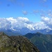 Vetta: il Monte Rosa si cela dietro quelle nuvole.