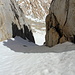 Looking down the obvious couloir in the North Peak's [http://www.hikr.org/gallery/photo1777371.html north face], another possible route to it's top