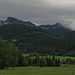 Blick über`s Moor zu / vista attraverso la palude a Teufelstättkopf, Laubeneck und Hennenkopf