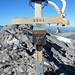 lustiges Gipfelkreuz auf dem Vrenelisgärtli