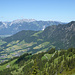 Blick ins Alpbachtal, rechts die Gratlspitz, hinten der Rofan