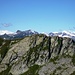 Welch eine Aussicht zum Monte Rosa und den andern Walliser Viertausendern