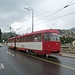 Strassenbahn in Sarajevo, auf der Hauptstrasse "Obala Kulina bana"