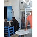 Pope al bar del porto di Naxos
